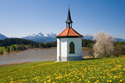Chapel by the lake